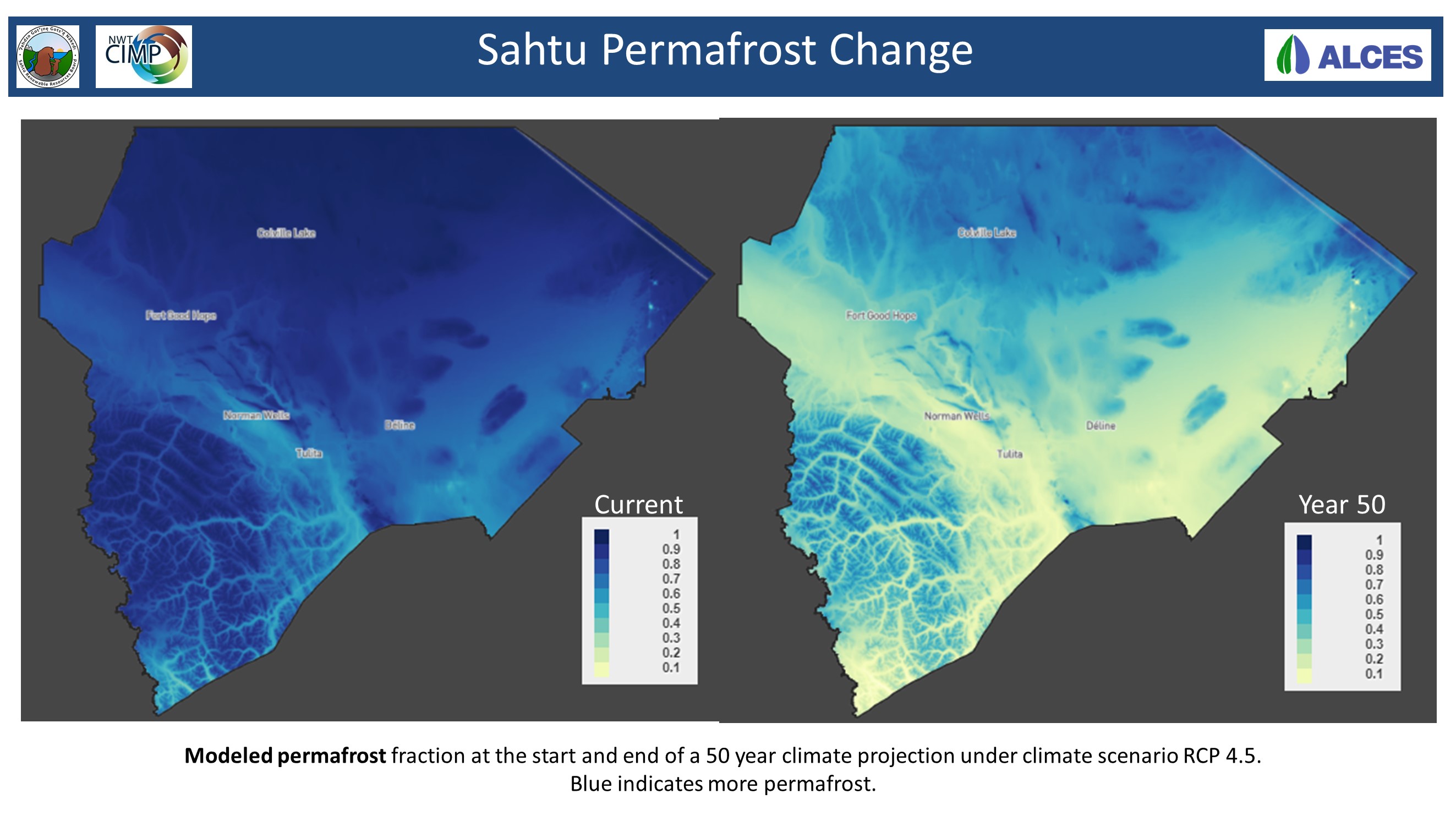 Sahtu Permafrost Change