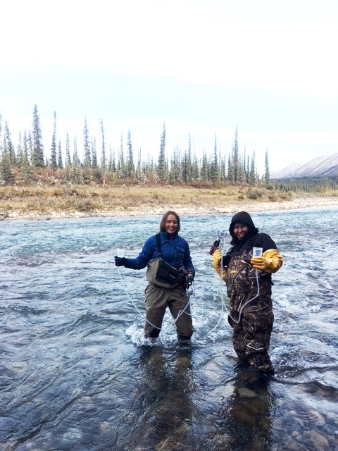 eDNA sampling Mountain 1